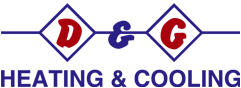D&G Heating and Cooling Logo